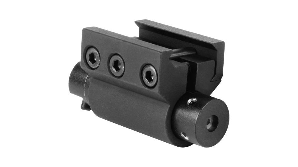 AIM Sports Inc Compact 3-9x40 Scope and Laser Combo w/ Adapter/Rangefinder Reticle JTLMC01