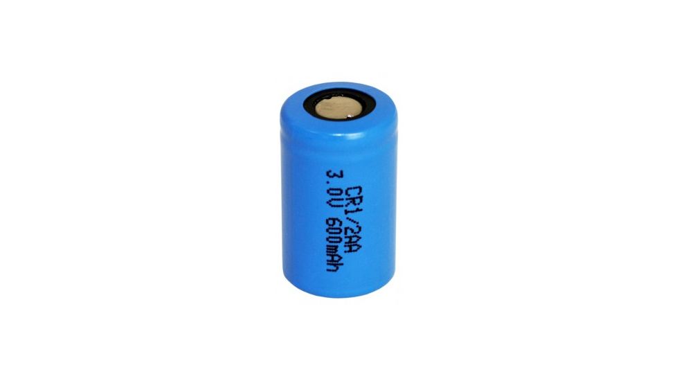 AIM Sports Inc Lithium Battery for Pistol Laser, CR1/2AA