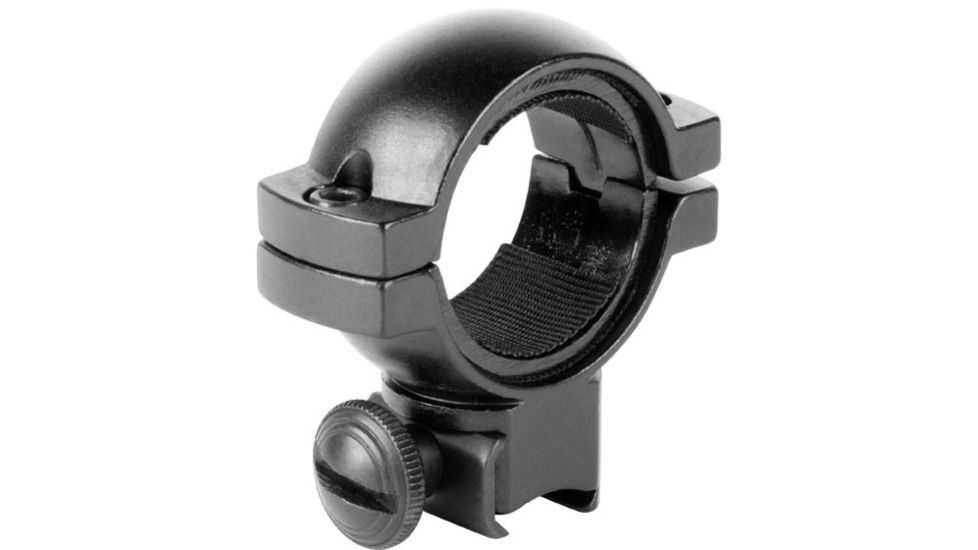 AimSports 30mm Rings 3/8 Dovetail/1in. Insert-Medium, Black QD30M