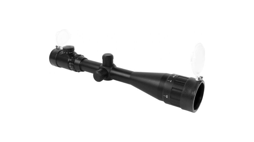AimSports 4-16X50 A.O.E. Dull Ill. Rifle Scope , Black JDLR41650G