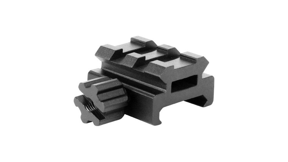 AimSports Riser Mount/Low Profile, Black ML106