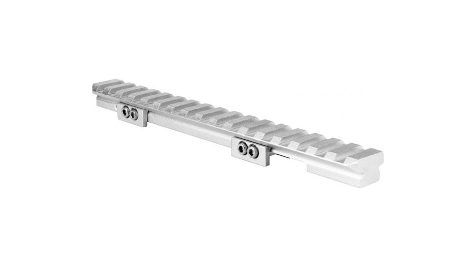 AimSports Ruger Mini-14/Mini-30 Ranch Rifle Scope Mount/Silver, Pewter MRS002