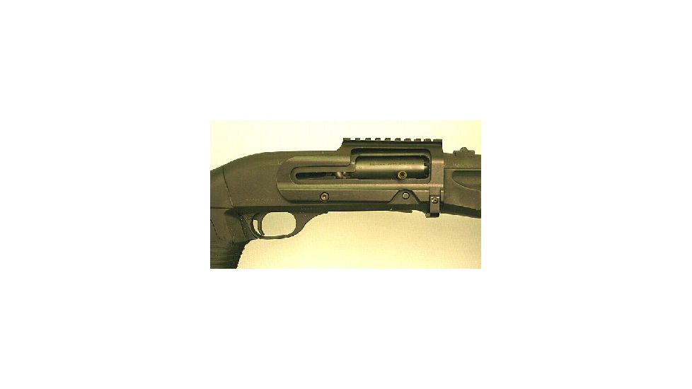 Aimtech Full Length Shotgun Tactical Rail Mount for Benelli M2 Tactical, Black ASM9WH