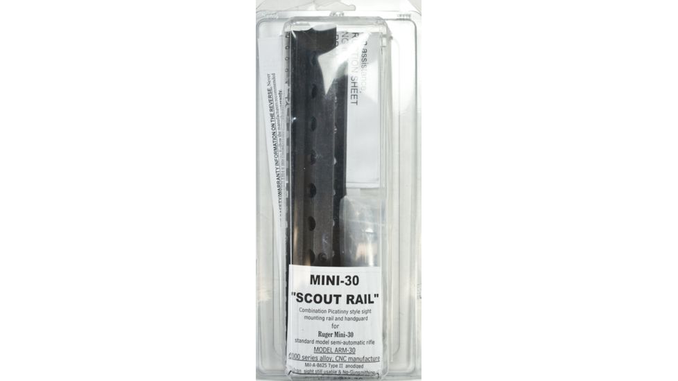 Aimtech Rifle Mount for Ruger Mini-30 Scout Rail - Black ARM-30