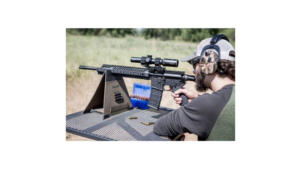 Allen Axion Electronic Lo-Profile Shooting Muff, Camo, 2231