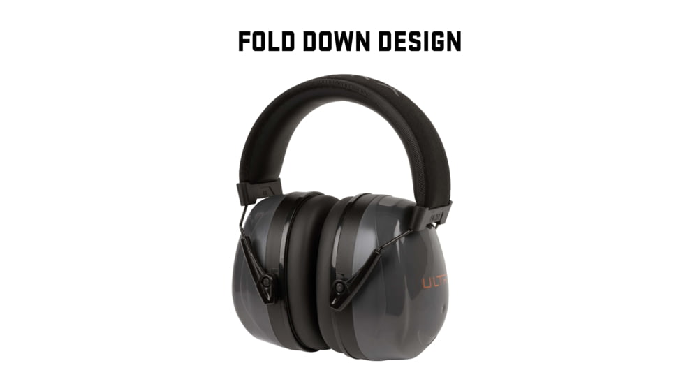 Allen ULTRX Heavy Sound Defender Passive Earmuff, Gray, 4124