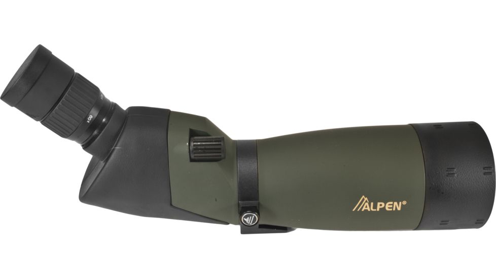 Alpen 20-60x80mm Angled Spotting Scope w/ Tripod and Travel Case