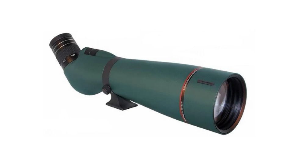 Alpen Rainier 25-75x86 - 45 Degree Eyepiece EDHD Spotting Scope, Green 856ED