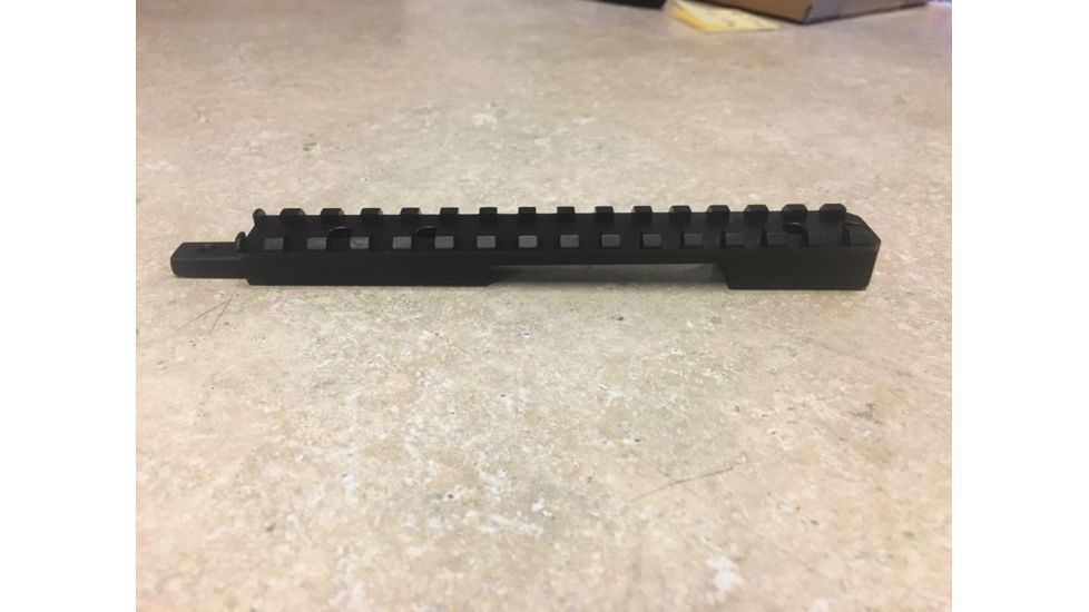 American Built Arms Company 20 MOA Scope Rail for the MODX GEN III, Black, Small ABAMX320RB