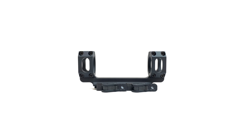 American Defense Manufacturing 1-Piece Extra Wide No Offset QD Mount, Titanium Lever, 34mm Ring Size, Black, AD-RECON-SEW-34-TL