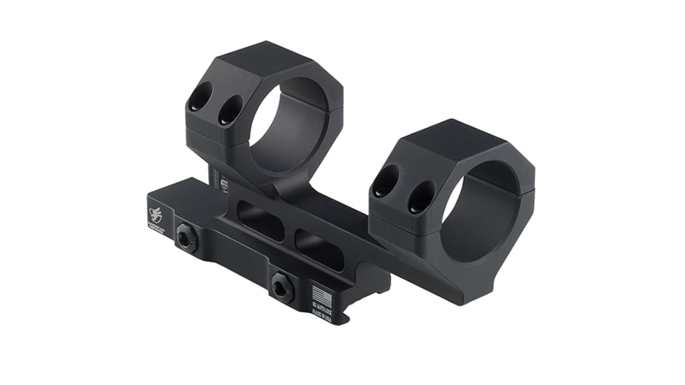 American Defense Manufacturing AD-DELTA-C-H Scope Mount, 1.93in NV Height, Tactical Legacy Lever, 34mm Ring Size, Black, AD-DELTA-C-H-34-TAC