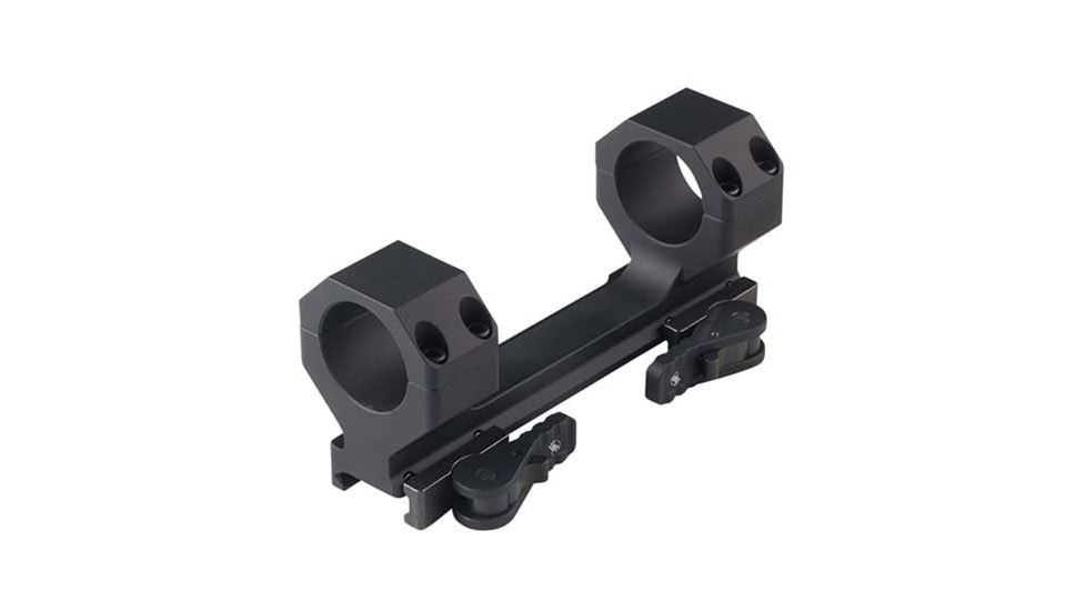 American Defense Manufacturing AD-Delta Scope Mount 20 MOA, Standard Lever, Black, 30mm, AD-DELTA-20MOA 30 STD