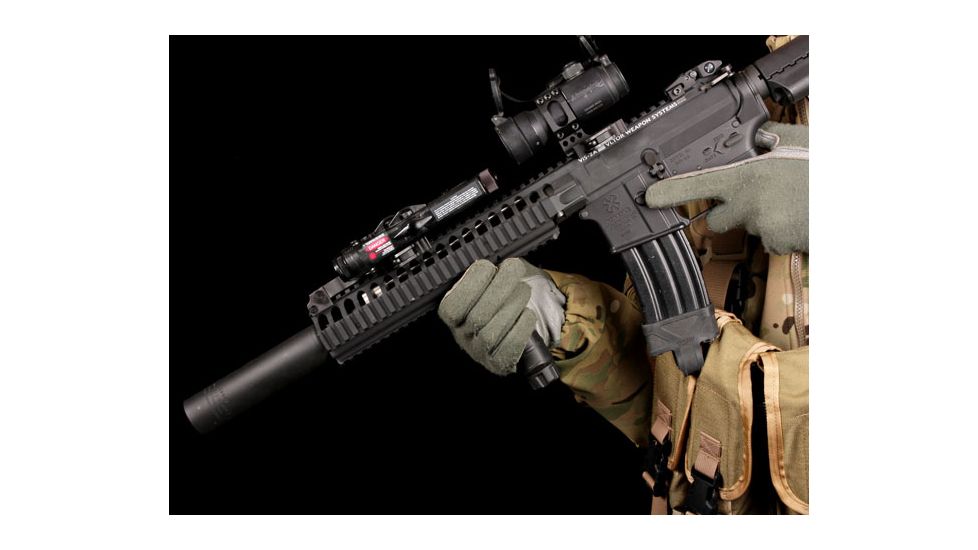 American Defense Manufacturing AD-PAK 2/4 Mount, Standard Lever, Black, AD-PAK STD