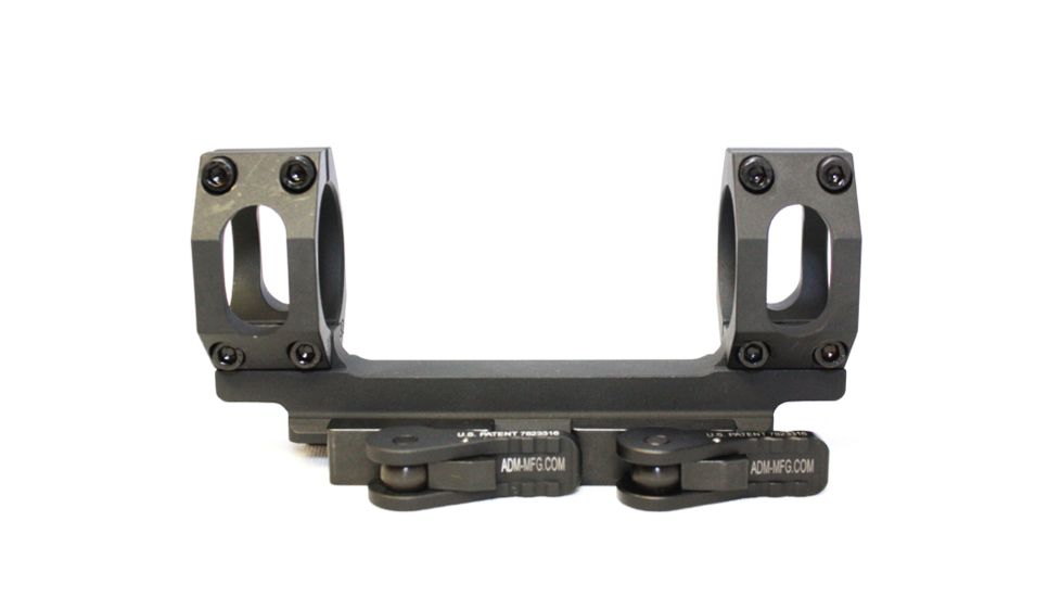 American Defense Manufacturing AD-RECON-SW Scope Mount, Standard Lever, Black, 1in, AD-RECON-SW 1 STD