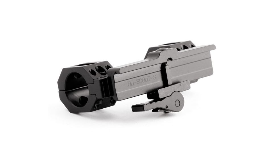 American Defense Manufacturing AD-SCOUT-S Scope Mount, Standard Lever, Black, 34mm, AD-SCOUT-S-34-STD