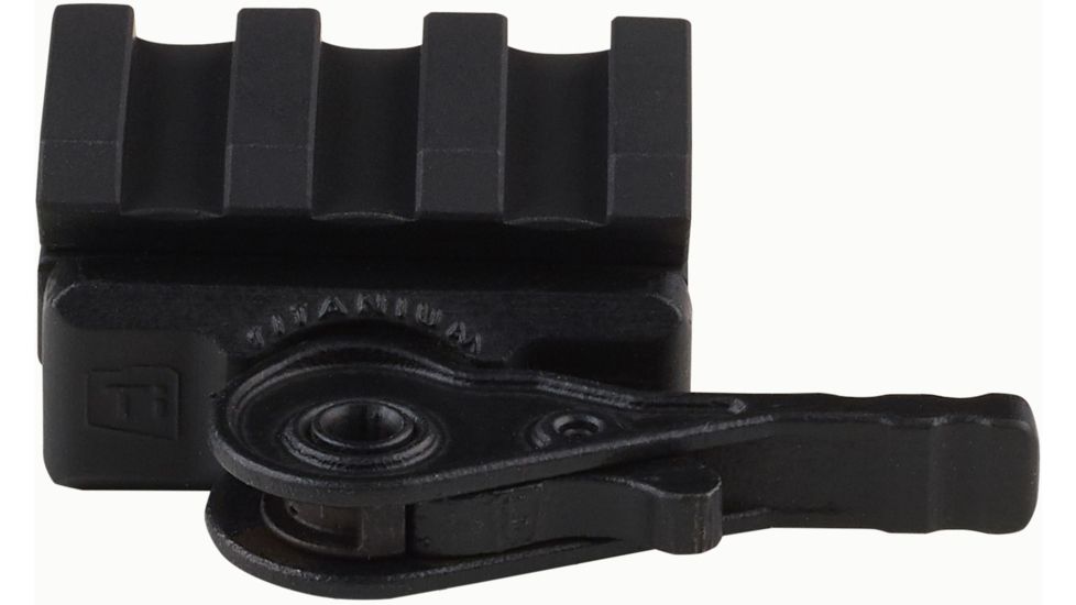 American Defense Manufacturing AD-SF w/ SF Rail Mount for Small Red Dot Optics - Bushnell TRS- 25, Black, AD-SF-R STD-TL