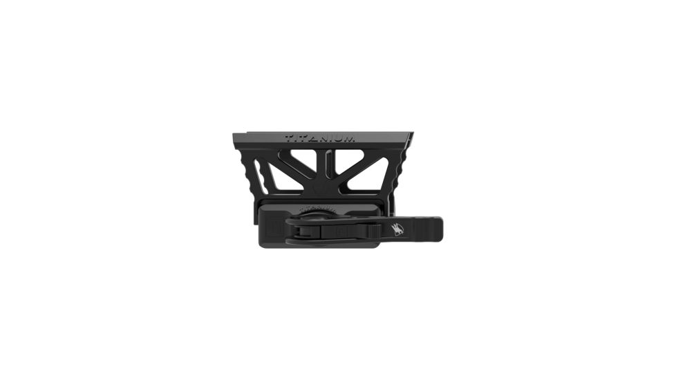 American Defense Manufacturing Aimpoint T1 Micro Mount -Co-witness- Full Titanium, Black AD-T1-CO-Ti