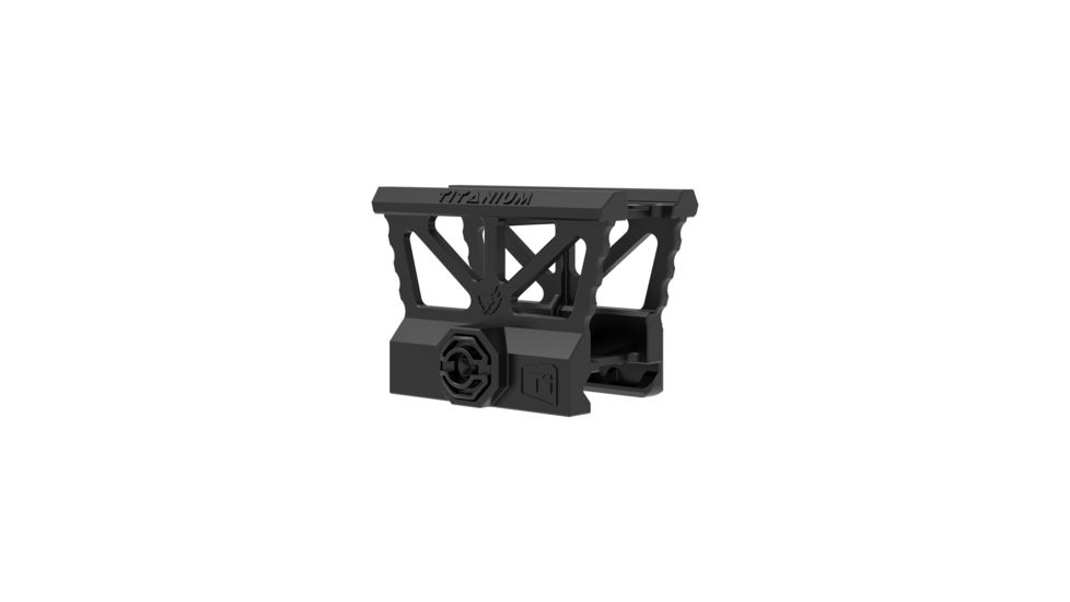American Defense Manufacturing Aimpoint T1 Micro Mount- Lower 1/3 Co - Full Titanium, Black AD-T1-LCO-Ti