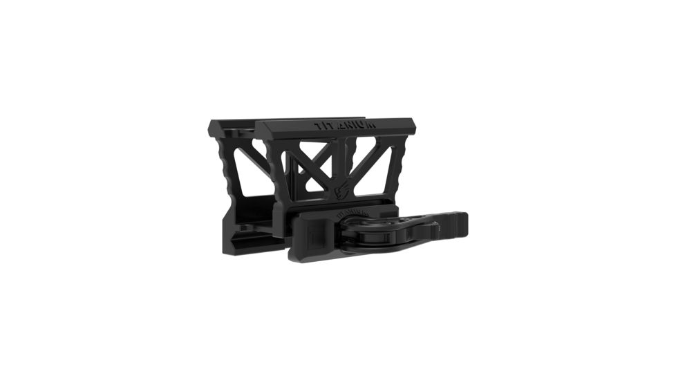 American Defense Manufacturing Aimpoint T1 Micro Mount- Lower 1/3 Co - Full Titanium, Black AD-T1-LCO-Ti
