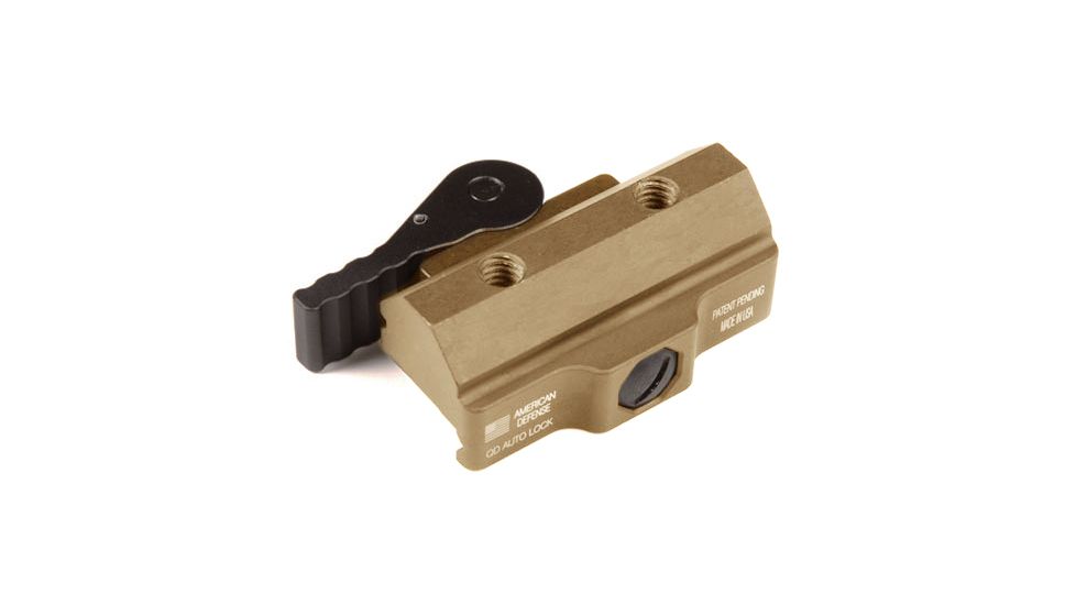 American Defense Manufacturing Base for Insight Tech for PEQ-2/PEQ-4, Flat Dark Earth, AD-PAK STD FDE-TL