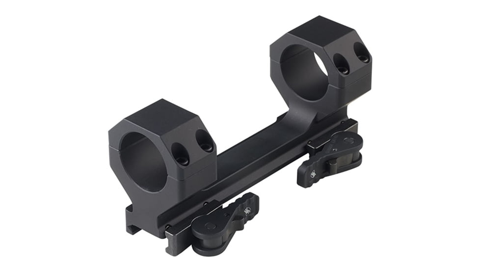 American Defense Manufacturing Dual Non-QD MOA Rifle Scope Mount, 30mm, Black, AD-DELTA-30-GIS
