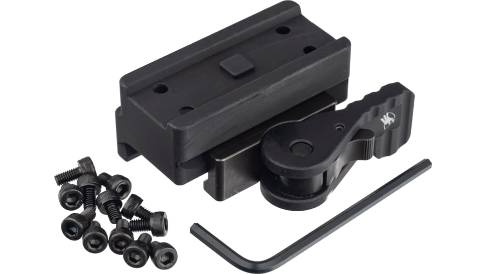 American Defense Manufacturing Mini Aimpoint Mount, Tactical Lever, Black, AD-T1-CASV TAC R