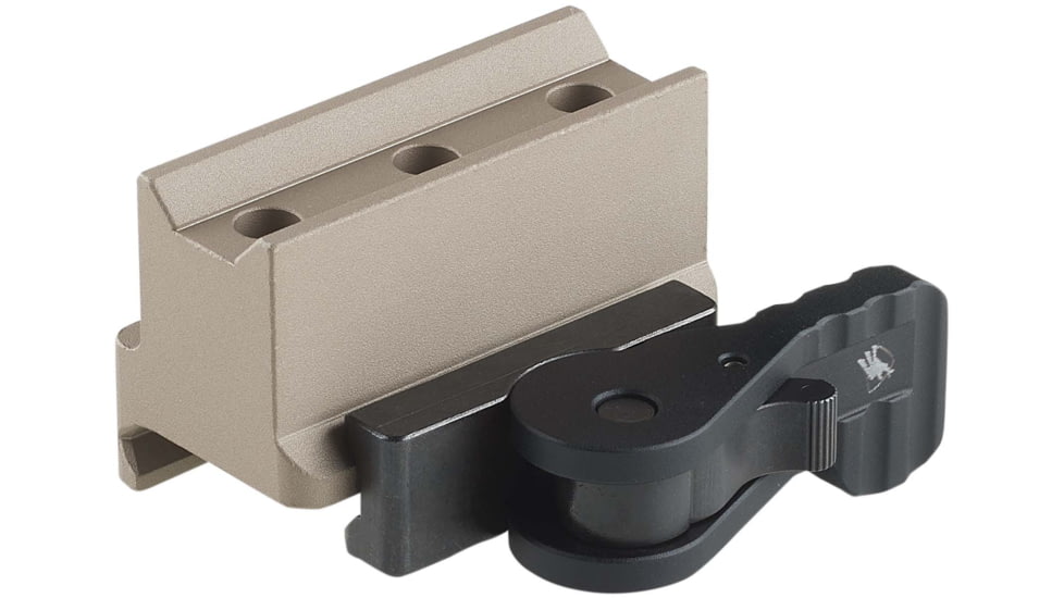 American Defense Manufacturing Modular Base w/ Tac Lever, Flat Dark Eath, 1.8 in, AD-B5-FDE-TAC-R