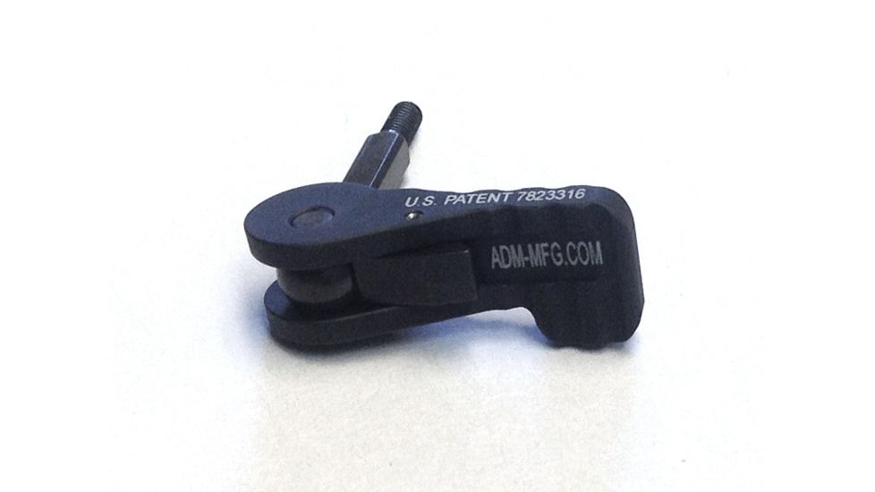 American Defense Manufacturing QD Bipod Mount for the GGG Bipod, Black, AD-190-TL