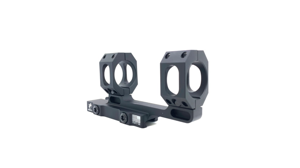 American Defense Manufacturing Recon M Dual Non-QD Rifle Scope Mount, 30mm, Black, AD-RECON-M-30-GIS