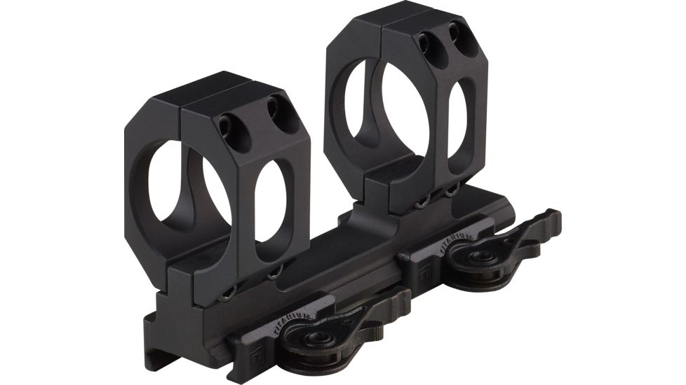 American Defense Manufacturing Scope Mount for Valdada QR-TS Pitbull 30mm Tactical Compact Scope, Standard Lever, Black, AD-RECON-PB 30 STD-TL