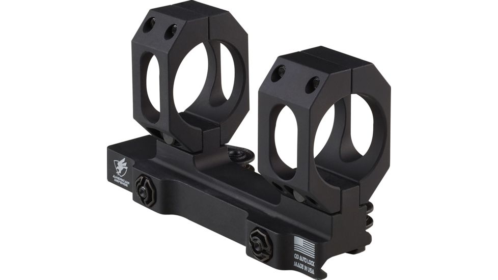 American Defense Manufacturing Scope Mount for Valdada QR-TS Pitbull 35mm Tactical Compact Scope, High, Standard Lever, Black, AD-RECON-PB-H 35 STD-TL