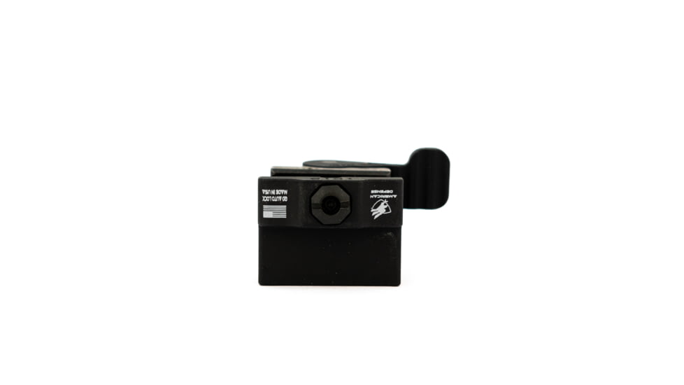 American Defense Manufacturing Trijicon MRO Mount Lower 1/3rd Co-Witness, Tactical Lever, Black, AD-MRO-11 TAC R