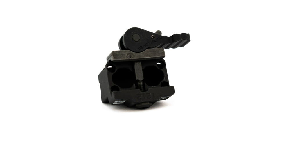 American Defense Manufacturing Trijicon MRO Mount Lower 1/3rd Co-Witness, Tactical Lever, Black, AD-MRO-11 TAC R