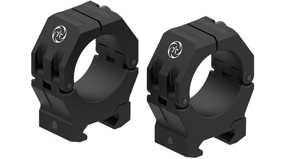 American Rifle Company M-Brace 1in Riflescope Rings, 24mm Height, Black, MB-R-25.4-24