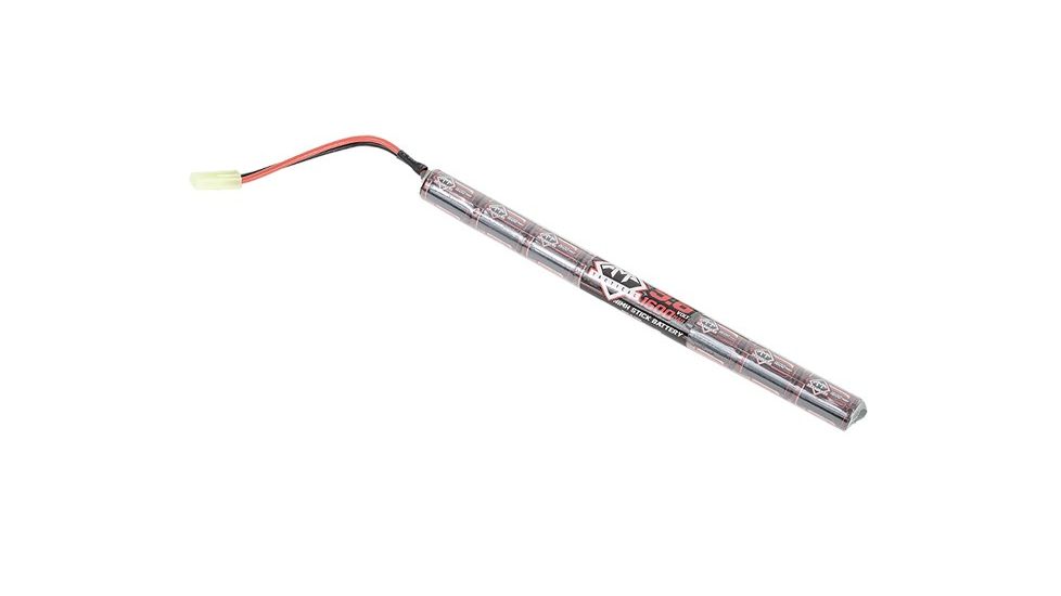 9.6v 1600mah Stick Battery, Red/Black