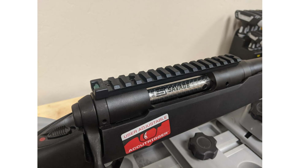 Anarchy Outdoors Savage 10/110 Scope Base, Short Action, Black, 30 MOA, 791617484825