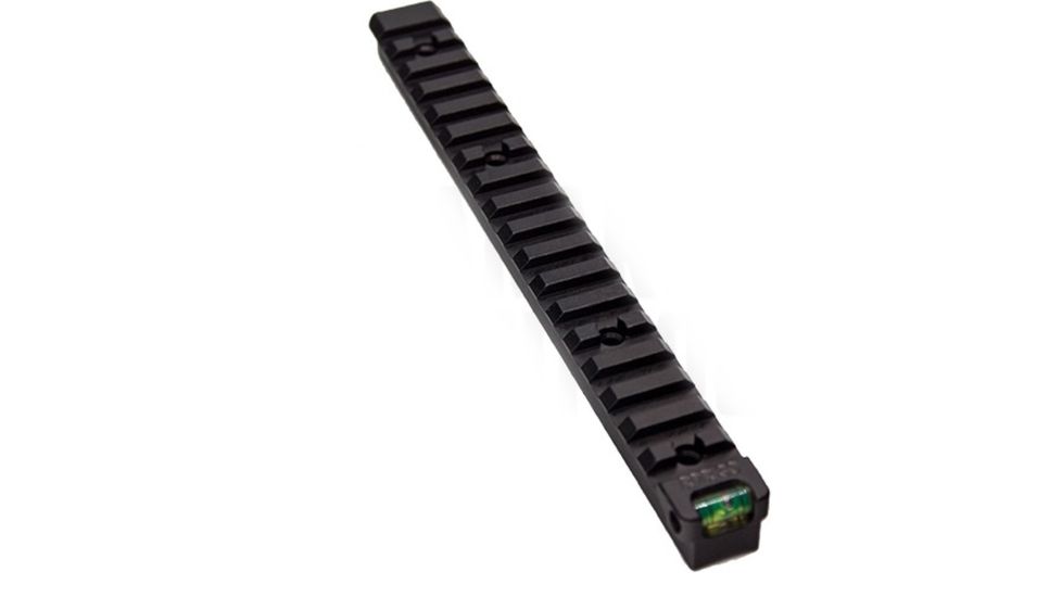 Anarchy Outdoors Scope Base for the Ruger Precision Rifle, Bubble Level, 00 MOA, Black RPR-SB-WBL-00