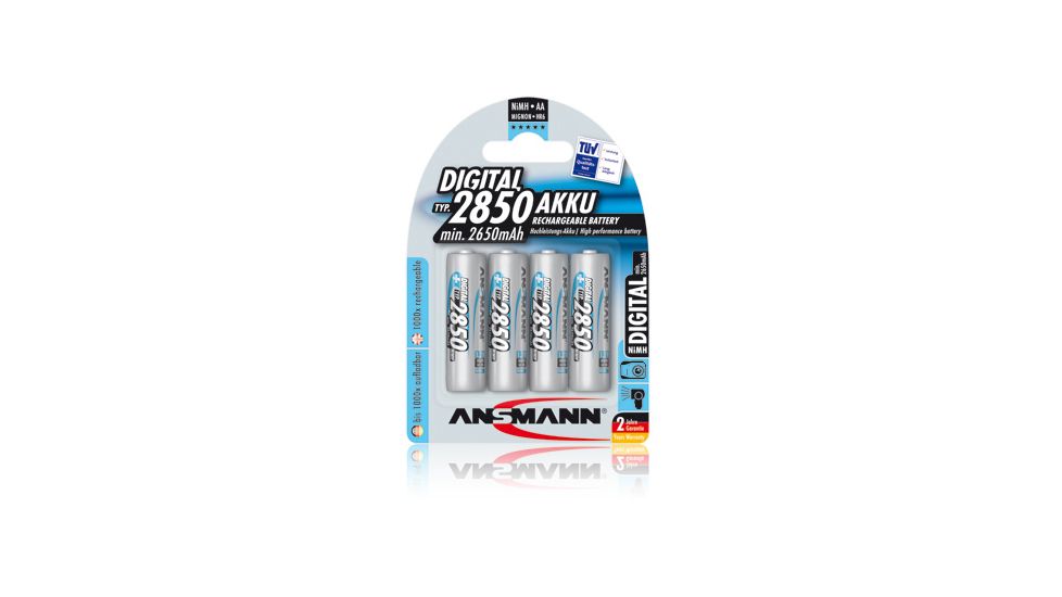 Ansmann 2850 mAh Batteries,Pack of 4 5035092