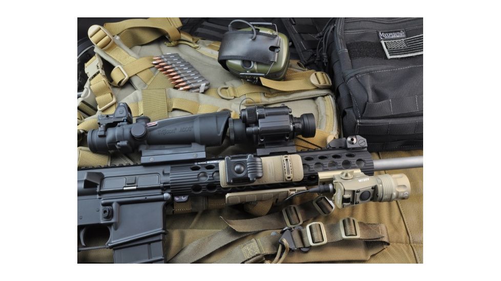 -Armasight CO-Mini QS MG Night Vision Mini Clip-On System Gen 2Plus Quick Silver White Phosphor w/Manual Gain