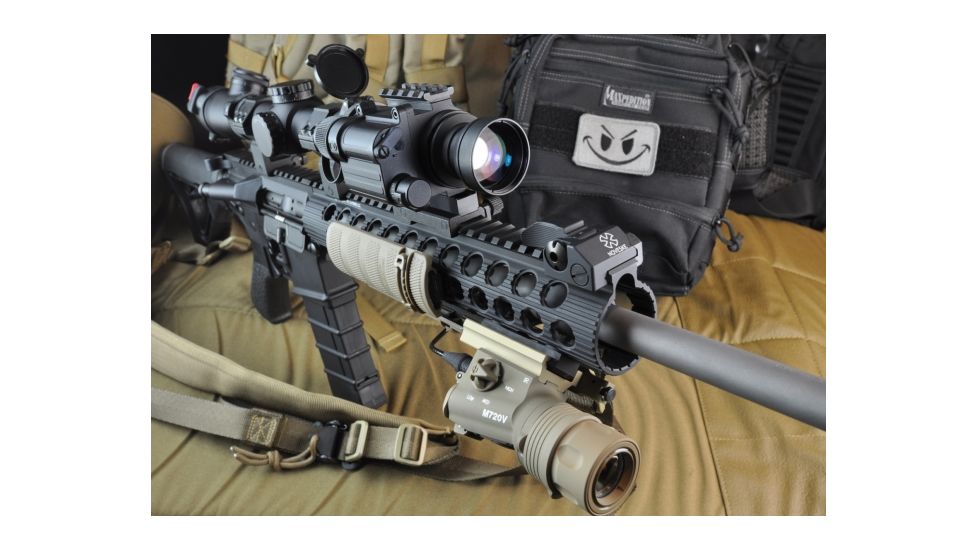 -Armasight CO-Mini QS MG Night Vision Mini Clip-On System Gen 2Plus Quick Silver White Phosphor w/Manual Gain