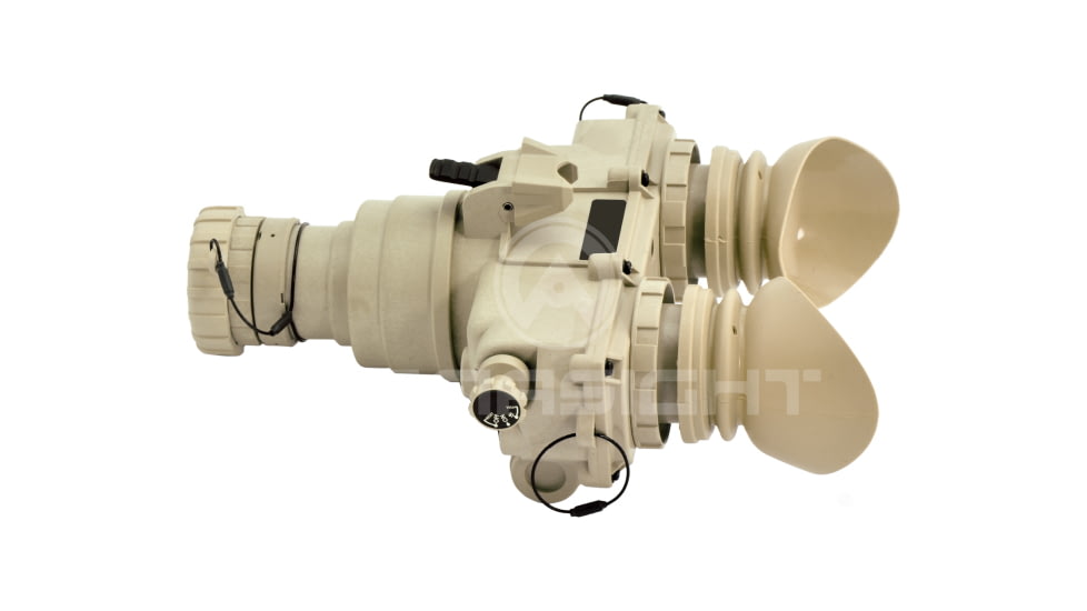 Armasight PVS-7 Ghost MG TAN Night Vision Goggles Gen 3 Ghost White Phosphor w/ Manual Gain, Tan NAMPVS7001G7DA2