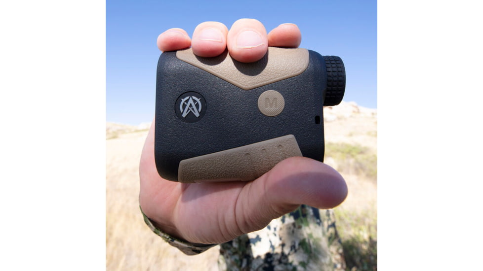 Astra Optix OTX2400B Laser 6x21mm Rangefinder Monocular, Black/Tan, OTX2400B