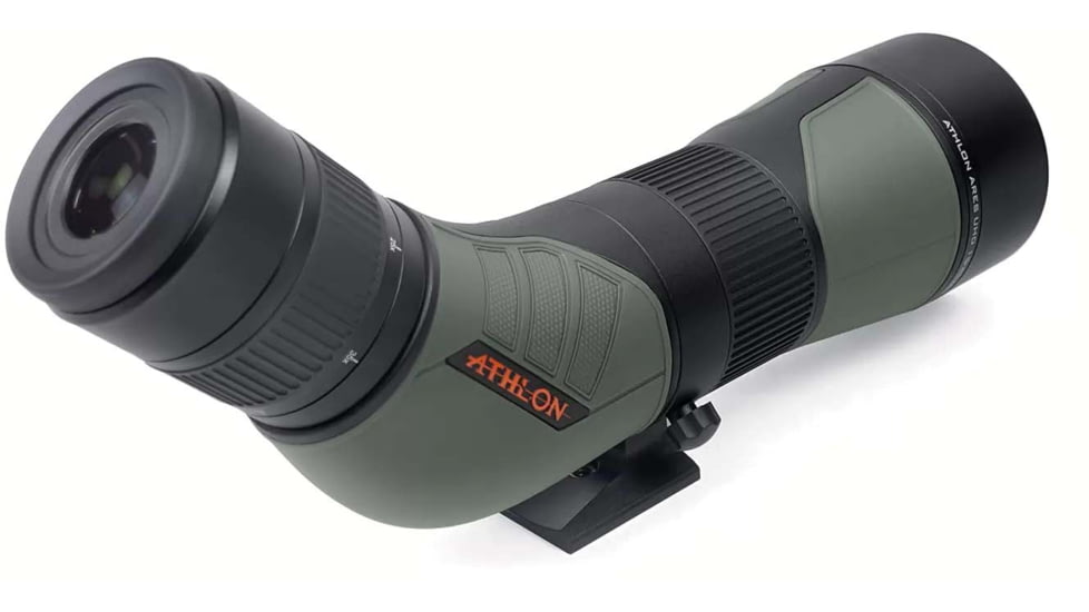 Athlon Optics Ares Gen II 15-45x65mm UHD Spotting Scopes, 45 Degree Angle, Green, 312005