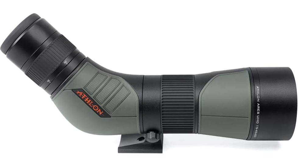 Athlon Optics Ares Gen II 15-45x65mm UHD Spotting Scopes, 45 Degree Angle, Green, 312005