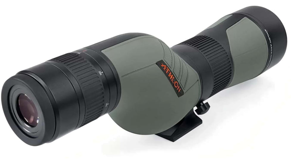 Athlon Optics Ares Gen II 15-45x65mm UHD Spotting Scopes, Straight Angle, Green, 312004