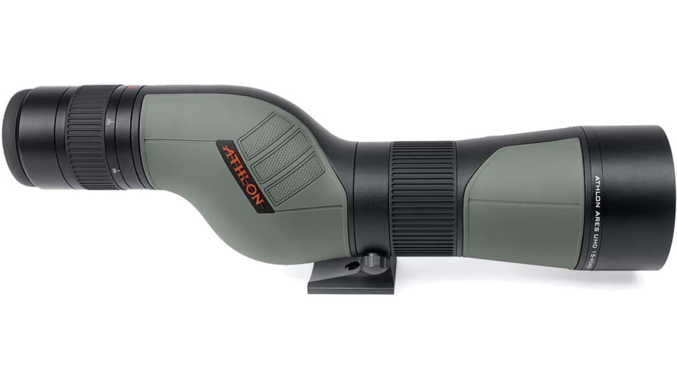 Athlon Optics Ares Gen II 15-45x65mm UHD Spotting Scopes, Straight Angle, Green, 312004