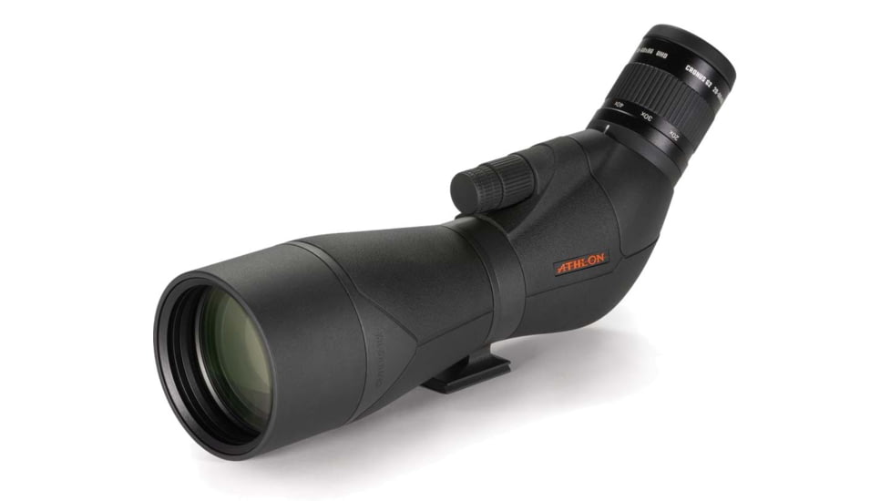 Athlon Optics Cronus G2 20-60x86 UHD Dual Focus Spotting Scope, Angled 45 Degree, Black, 311006