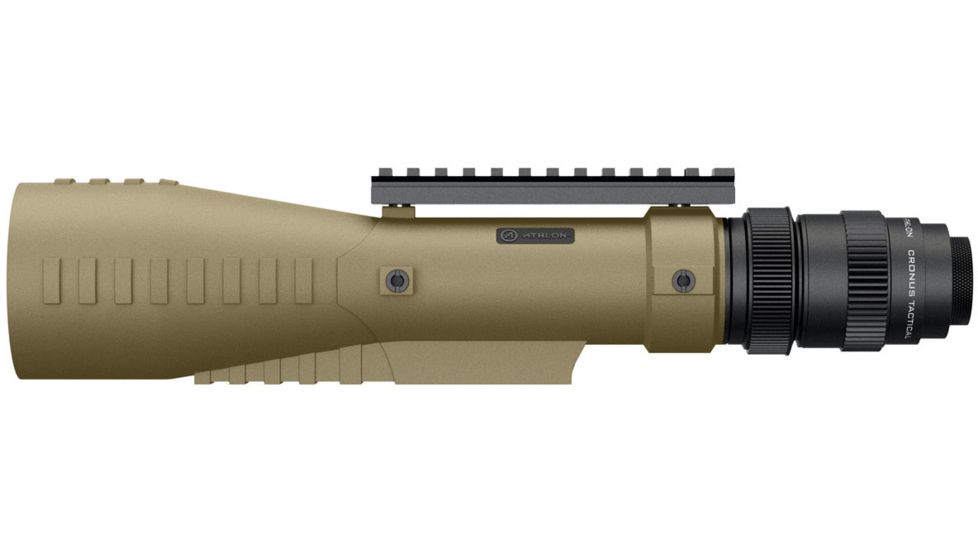 Athlon Optics Cronus Tactical 7-42x60 ED Spotting Scope Tan/Black, 311003T