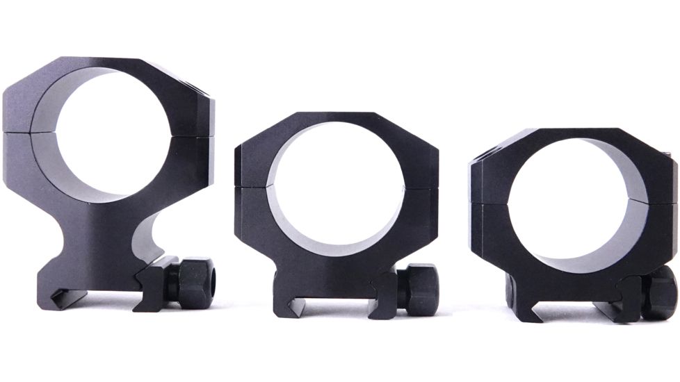 Athlon Optics Precision Rifle Scope Rings, 34mm Tube, 0.944in Height, Black, Low, 701005
