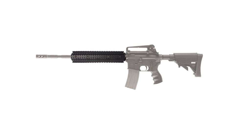 ATI Outdoors AR-15 Rifle Length Free Float Forend mounted to rifle